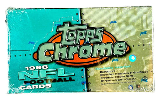 1998 Topps Chrome Football Hobby Box