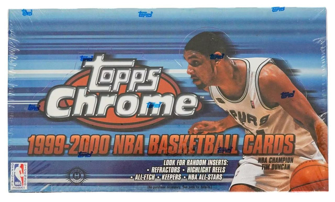 1999/00 Topps Chrome Basketball Hobby Box