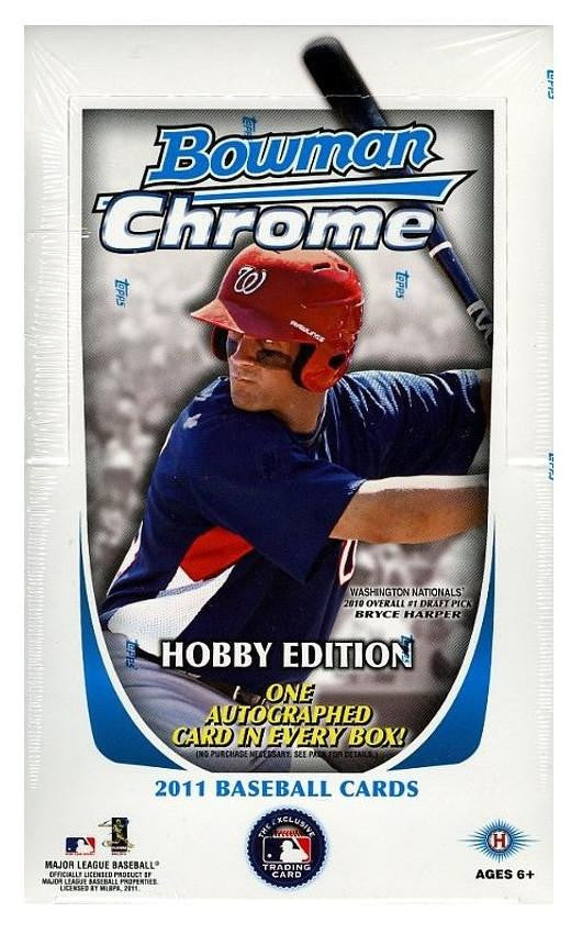 2011 Bowman Chrome Baseball Hobby Box