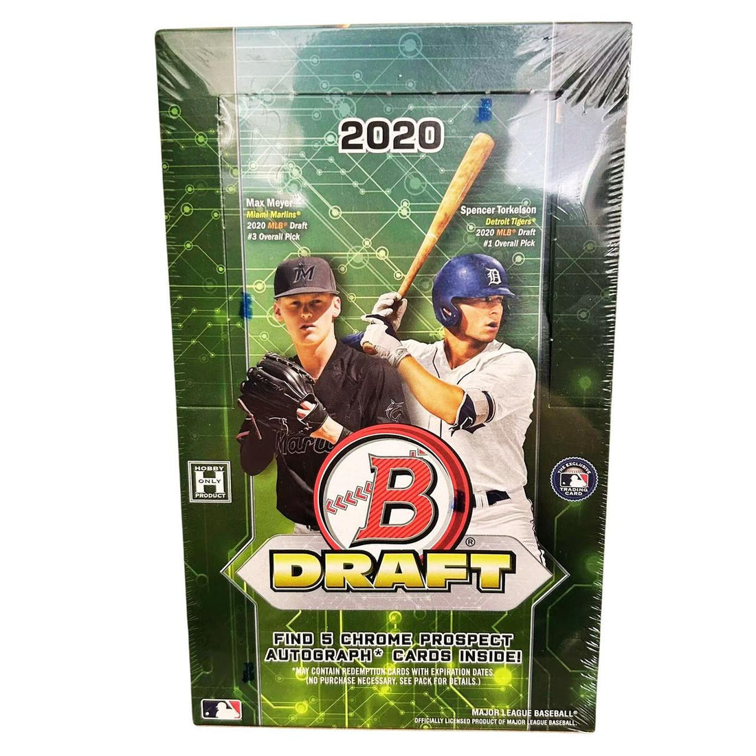 2020 Bowman Draft Baseball Super Jumbo Box