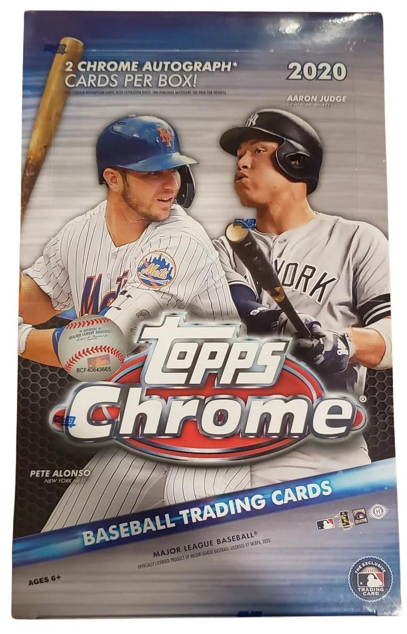 2020 Topps Chrome Baseball Hobby Box