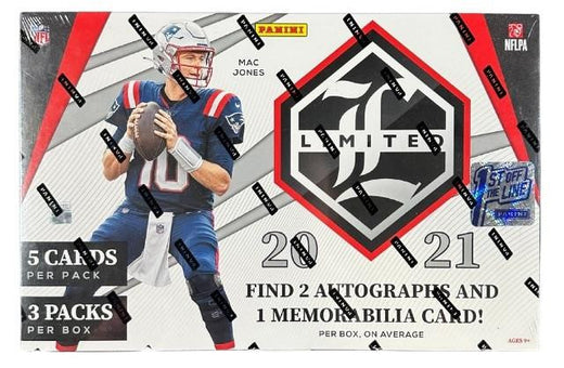 2021 Panini Limited Football 1st Off The Line FOTL Hobby Box