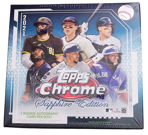 2021 Topps Chrome Sapphire Edition Baseball Box