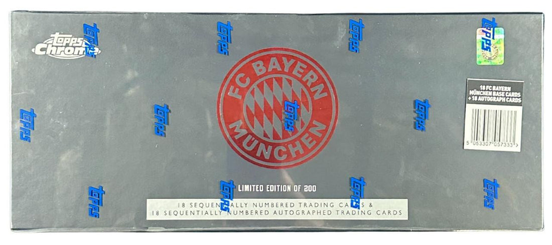 2021/22 Topps Chrome FC Bayern Munchen Soccer Set Box