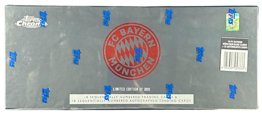 2021/22 Topps Chrome FC Bayern Munchen Soccer Set Box