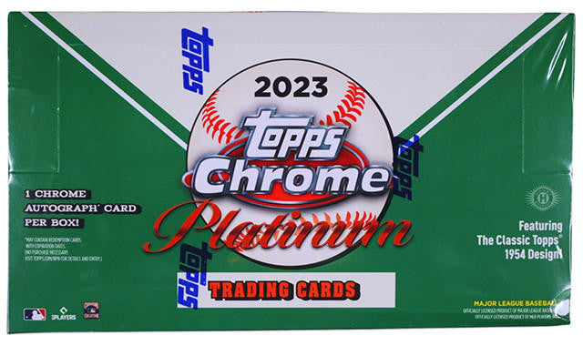2023 Topps Chrome Platinum Anniversary Baseball Hobby Box