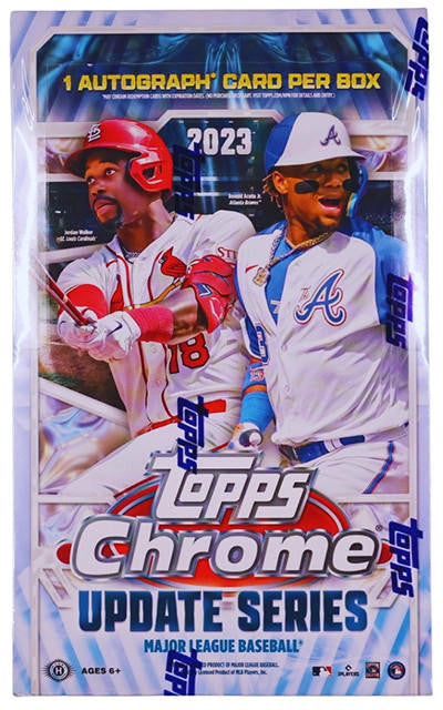 2023 Topps Chrome Update Series Baseball Hobby Box
