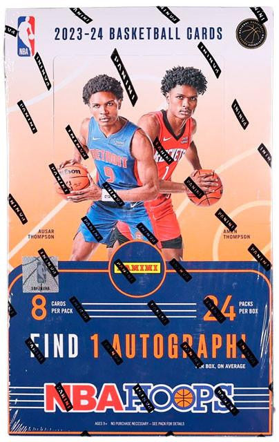 2023/24 Panini NBA Hoops Basketball Hobby Box