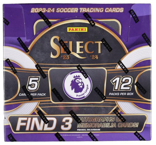 2023/24 Panini Select English Premier League Soccer Hobby Box