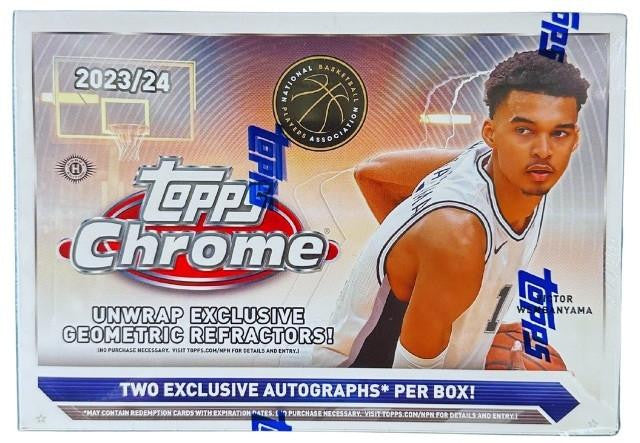 2023/24 Topps Chrome Basketball Breaker's Delight Box