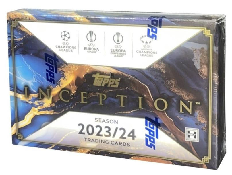 2023/24 Topps UEFA Club Competitions Inception Soccer Hobby Box