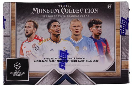 2023/24 Topps UEFA Club Competitions Museum Collection Soccer Hobby Box