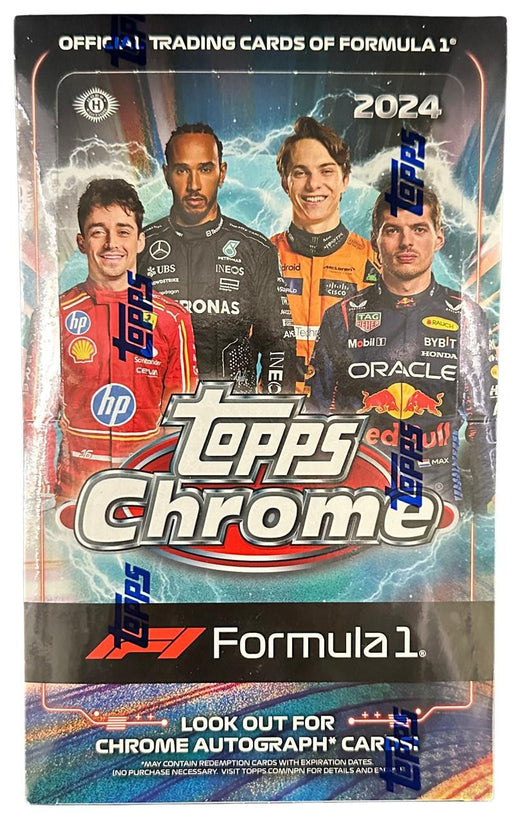 2024 Topps Chrome Formula 1 Racing Hobby Box