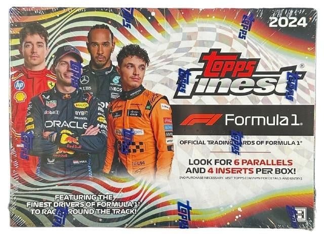 2024 Topps Finest Formula 1 Racing Hobby Box