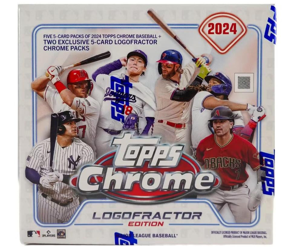 2024 Topps Logofractor Chrome Baseball Mega Box