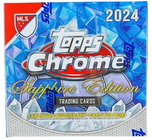 2024 Topps MLS Chrome Soccer Sapphire Edition Box