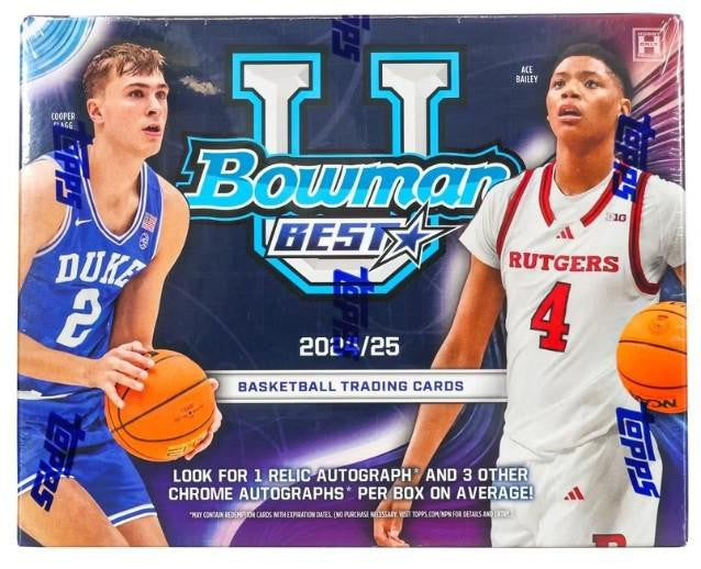 2024/25 Bowman University's Best Basketball Hobby Box