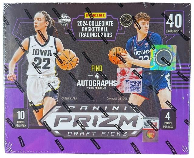 2024/25 Panini Prizm Collegiate Draft Picks Basketball Hobby Box