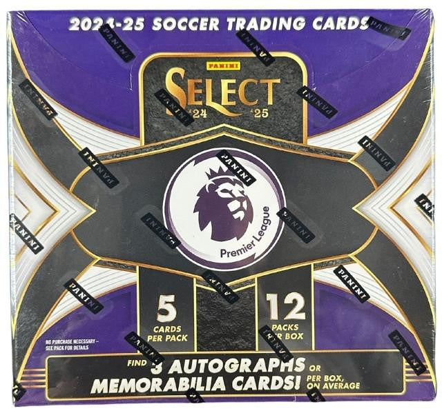2024/25 Panini Select English Premier League Soccer Hobby Box