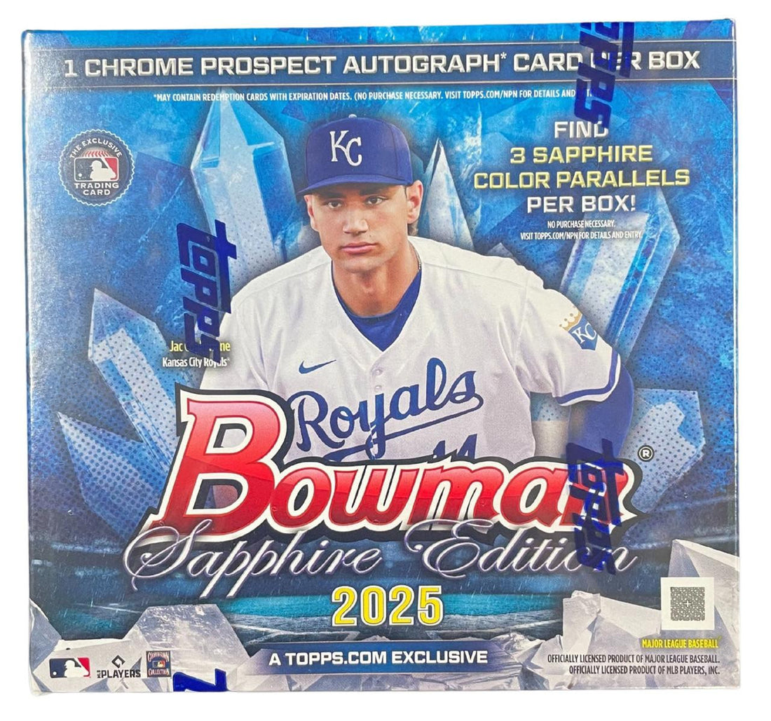 2025 Bowman Baseball Sapphire Edition Box