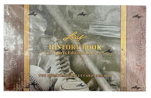 2025 Leaf History Book Sports Edition Chapter 2 Box
