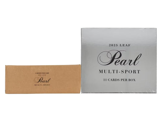 2025 Leaf Pearl Multi-Sport Hobby 2 Box Case