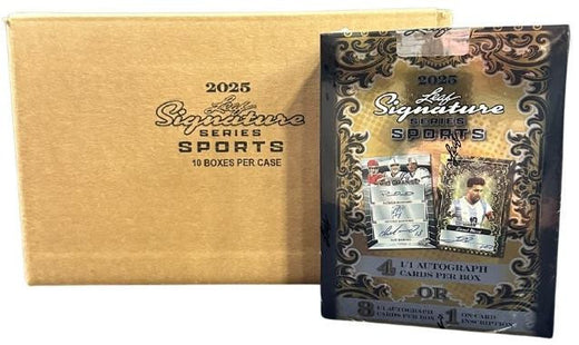 2025 Leaf Signature Series Multi-Sport Hobby 10 Box Case
