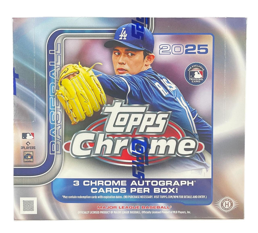 2025 Topps Chrome Baseball Jumbo HTA Box