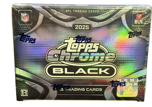 2025 Topps Chrome Black Football Hobby Box