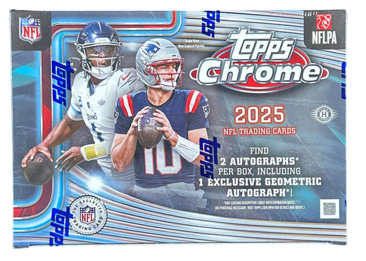 2025 Topps Chrome Football Breaker's Delight Box