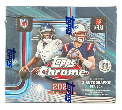 2025 Topps Chrome Football Jumbo Box