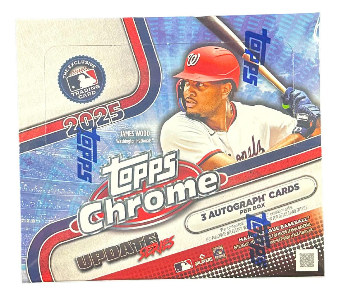 2025 Topps Chrome Update Series Baseball Jumbo Box