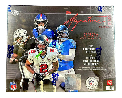 2025 Topps Signature Class Football Jumbo Box