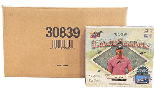 2025 Upper Deck Goodwin Champions Hobby 16 Box Case