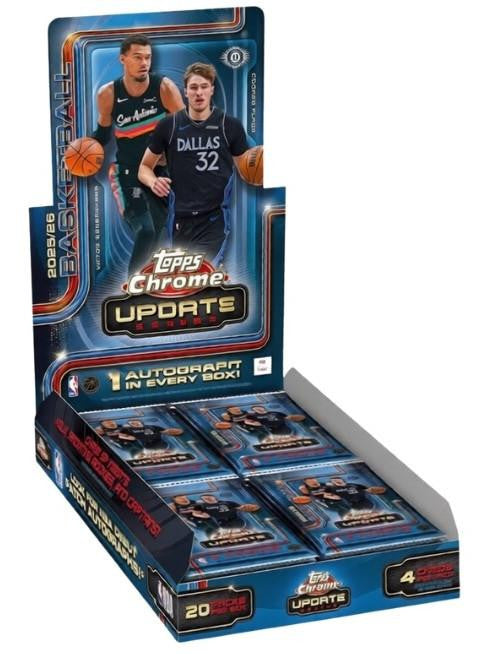 2025/26 Topps Chrome Update Basketball Hobby Box