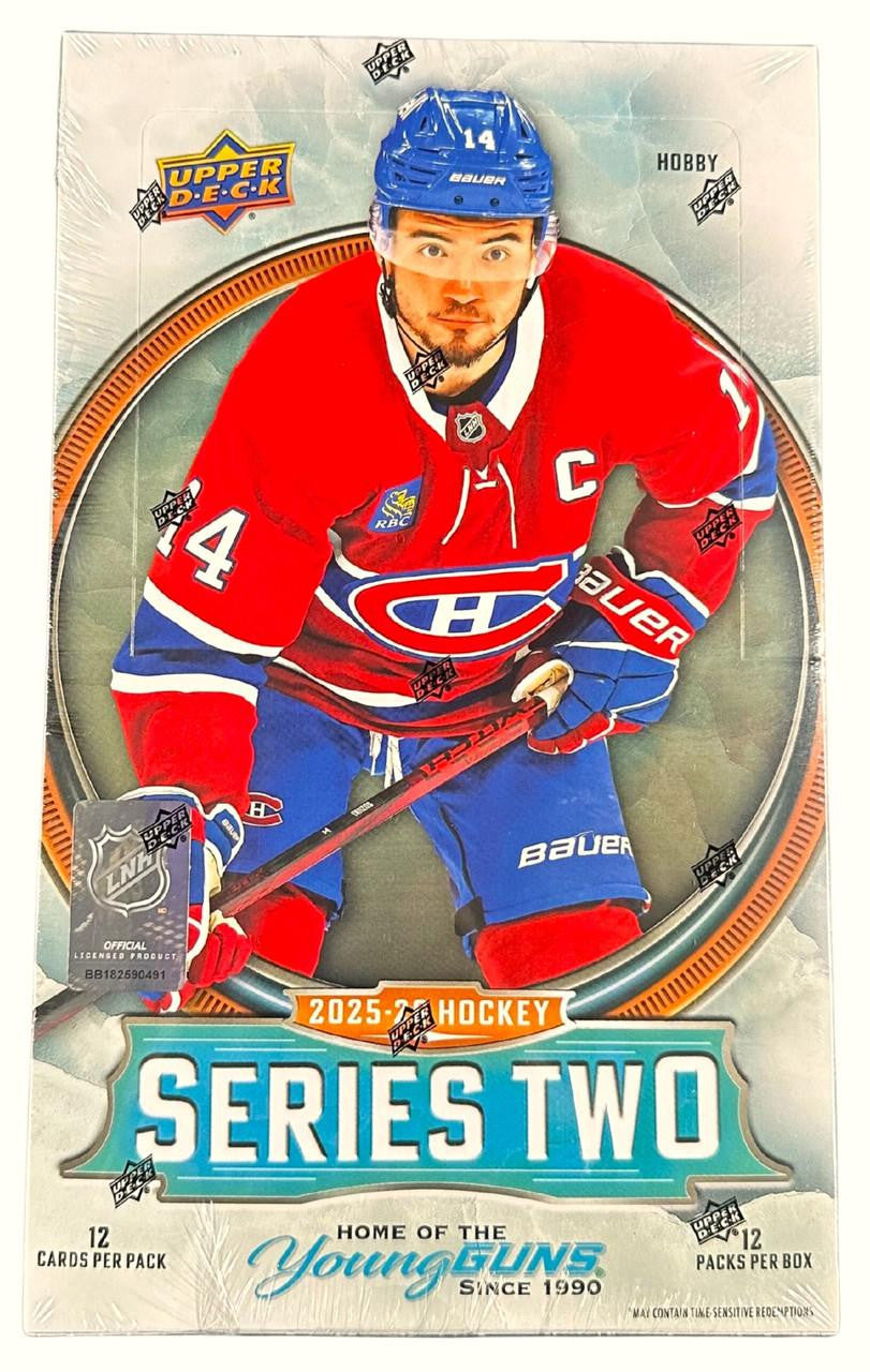 2025/26 Upper Deck Series 2 Hockey Hobby Box