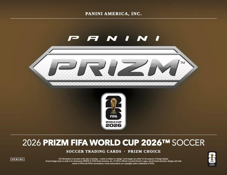 2026 Panini Prizm Choice World Cup Soccer Box