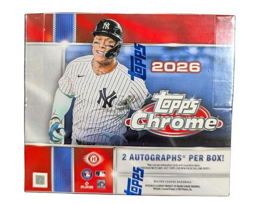 2026 Topps Chrome Baseball Jumbo Box