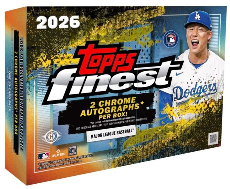 2026 Topps Finest Baseball Delight Box