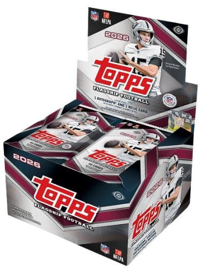 2026 Topps Flagship Football Jumbo Box