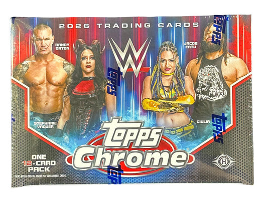 2026 Topps WWE Chrome Breaker's Delight Box