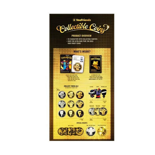 2026 VeeFriends Collectible Coins Hobby 10 Box Case