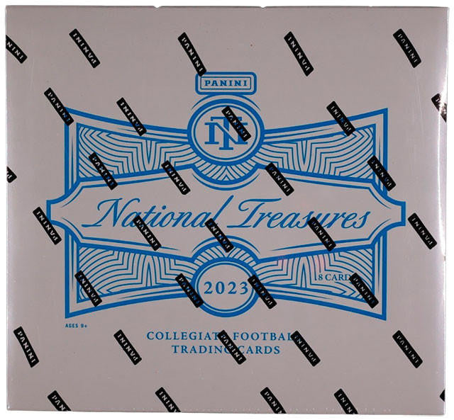 2023 Panini National Treasures Collegiate Football Hobby Box