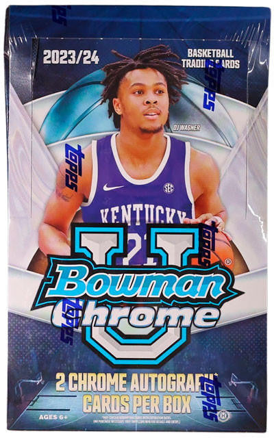 2023/24 Bowman University Chrome Basketball Hobby Box
