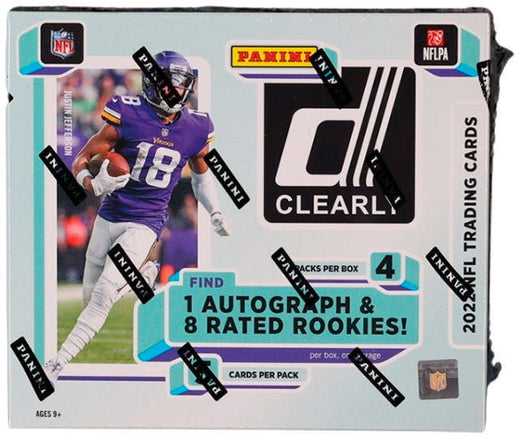 2022 Panini Clearly Donruss Football Hobby Box