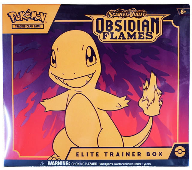 Pokemon Scarlet & Violet Obsidian Flames Elite Trainer Box