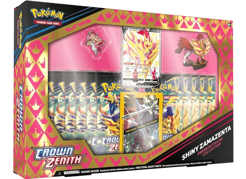 Pokémon Crown Zenith: Shiny Zamazenta Premium Figure Collection