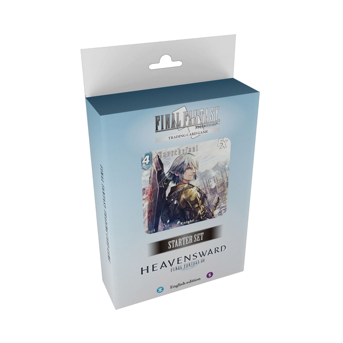 Final Fantasy TCG Starter Set Heavensward Display – FINAL FANTASY XIV Ice & Lightning Preconstructed Deck with Exclusive Artwork Cards, Ready-to-Play Trading Card Game (PREORDER - Release Date Nov. 9, 2026)