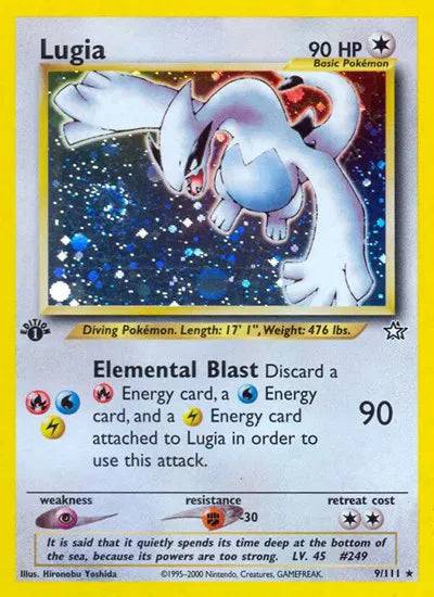 Lugia 9/111 - Neo Genesis (1st Edition) - Holofoil
