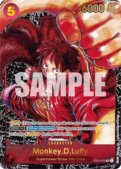 Monkey.D.Luffy (Alternate Art) ST01-012 - Awakening of the New Era - Foil